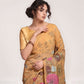 Rajwada Beige Georgette Embellished Saree For Women