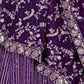 Rajwada Purple Georgette Embroidered Semi-Stitched lehenga For Women