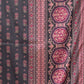 Rajwada Dark Grey Silk Blend Printed Saree For Women