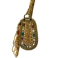 Rajwada Golden Jute Embellished Clutch For Women
