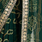 Rajwada Dark Green Georgette Printed Saree For Women