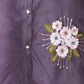 Rajwada Purple Organza Embroidered Stitched Co-Ord Set For Women