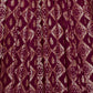 Rajwada Wine Jacquard Embroidered Semi Stitched Kurta With Dupatta For Women