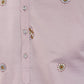 Rajwada Dusty Pink Viscose Silk Embroidered Stitched Kurta For Men