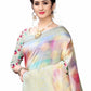 Rajwada Multicolour Silk Blend Floral Printed Saree For Women