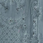 Rajwada Pastle Blue Georgette Embellished Semi Stitched Kurta Set For Women