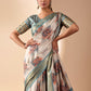 Rajwada Multicolor Silk Blend Printed Saree For Women