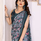 Rajwada Multicolor Georgette Printed Saree For Women