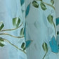 Rajwada Light Blue Georgette Printed Saree With Unstitched Blouse For Women