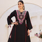 Rajwada Black Rayon Embroidered Stitched Kurta Set For Women