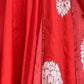 Rajwada Red Silk Blend Embroidered Stitched Kurta Set For Women