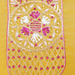 Rajwada Mustard Rayon Embroidered Stitched Kurta Set For Women