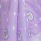 Rajwada Lavender Cotton Solid Saree For Women