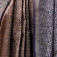 Rajwada Deep Wine Silk Blend Zari Work Saree For Women