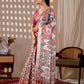 Rajwada Multicolor Silk Blend Printed Saree For Women