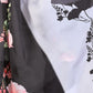 Rajwada White And Black Satin Solid Saree For Women