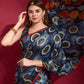Rajwada - Multicolor Silk Blend Saree With Blouse Piece