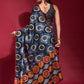 Rajwada - Multicolor Silk Blend Saree With Blouse Piece