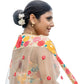 Rajwada Yellow Chinon Silk Sequins Embroidered Semi-Stitched Lehenga For Women