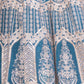 Rajwada Sky Blue Net Embellished Semi Stitched Lehenga For Women