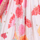 Rajwada Multi Colour Chinon Embellished Semi Stitched Lehenga For Women