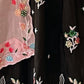 Rajwada Black Silk Blend Embellished Semi Stitched Lehenga For Women