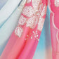 Rajwada Multicolor Georgette Embroidered Saree For Women