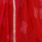 Rajwada Red Chiffon Embellished Saree For Women