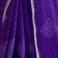 Rajwada Voilet Chiffon Embellished Saree For Women