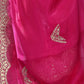 Rajwada Pink Chiffon Embroidered Saree For Women