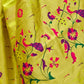 Rajwada Lime Green Silk Woven Paithani Saree For Women