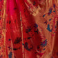 Rajwada Magenta Silk Woven Paithani Saree For Women