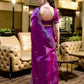 Rajwada Purple Chiffon Embellished Saree For Women