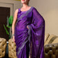 Rajwada Voilet Chiffon Embellished Saree For Women