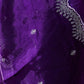Rajwada Voilet Chiffon Embellished Saree For Women