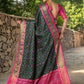 Rajwada Green Silk Woven Saree For Women