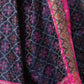 Rajwada Navy Blue Silk Woven Saree For Women