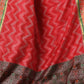 Rajwada Red Silk Woven Saree For Women