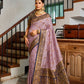 Rajwada Lavender Silk Woven Saree For Women