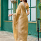 Rajwada Beige Chiffon Embellished Saree For Women