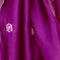Rajwada Dark Magenta Chiffon Embellished Saree For Women