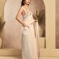 Rajwada Cream Cotton Linen Solid Saree For Women