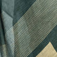 Rajwada Green Cotton Linen Solid Saree For Women