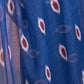 Rajwada Blue Cotton Linen Solid Saree For Women