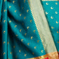 Rajwada Sky Blue  Silk Woven Saree For Women