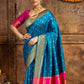 Rajwada Sky Blue Silk Woven Saree For Women