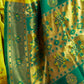 Rajwada Lime Green Silk Woven Saree For Women