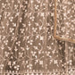 Rajwada Dark Beige Net Embroidered Semi Stitched Lehenga For Women