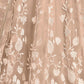 Rajwada Beige Net Embroidered Semi Stitched Lehenga For Women