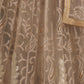 Rajwada Beige Net Embroidered Semi Stitched Lehenga For Women